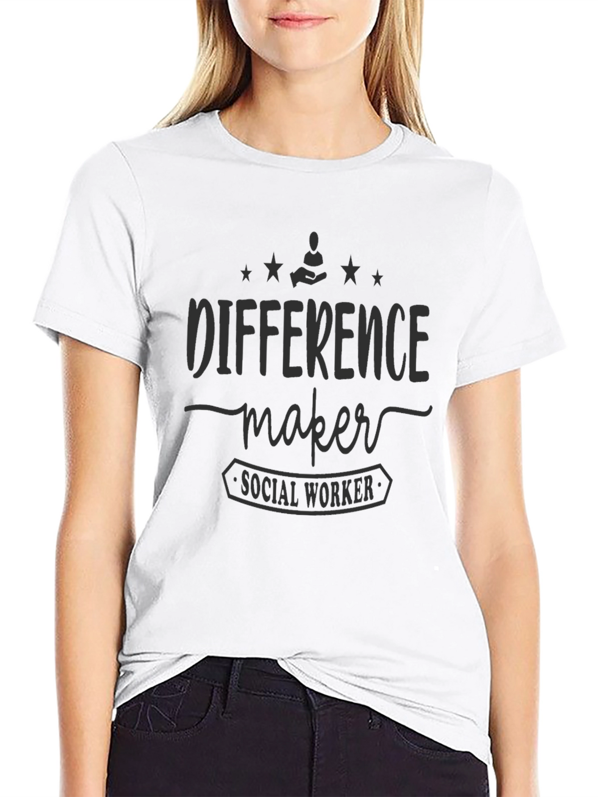 Difference Maker Social Worker T-Shirt