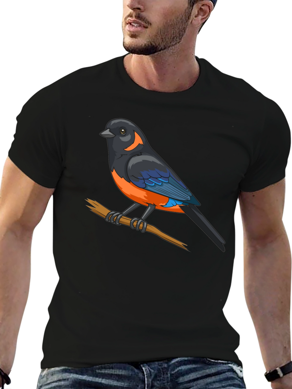 Bird Graphic T-Shirt - Unique Design