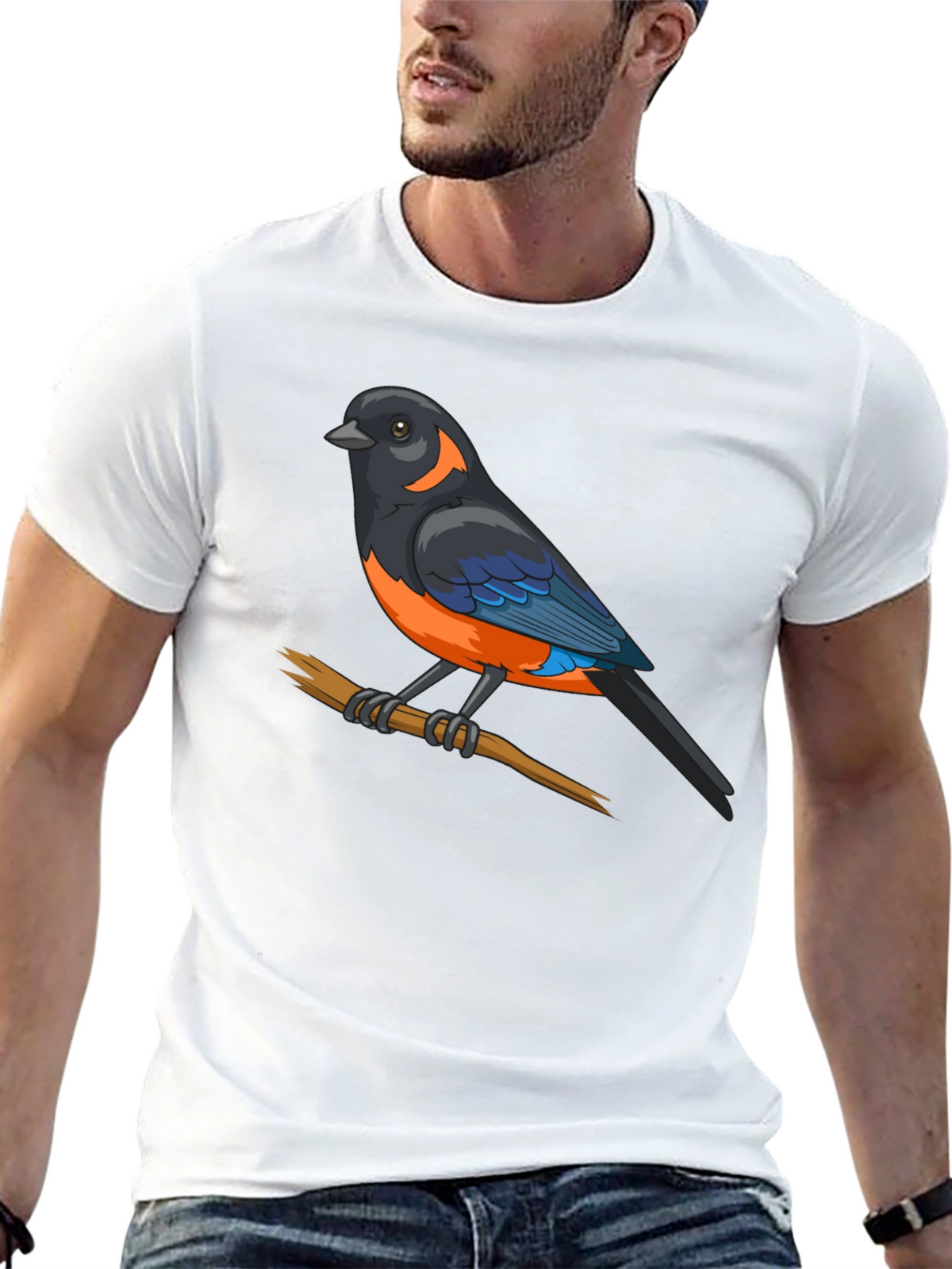 Bird Graphic T-Shirt - Unique Design