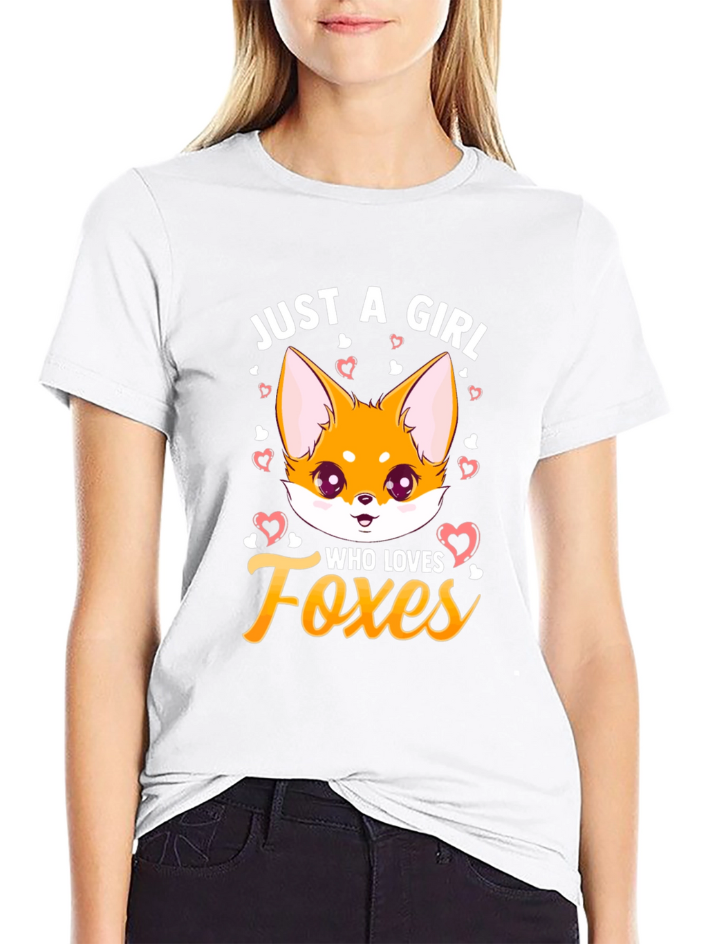 Just A Girl Who Loves Foxes T-Shirt