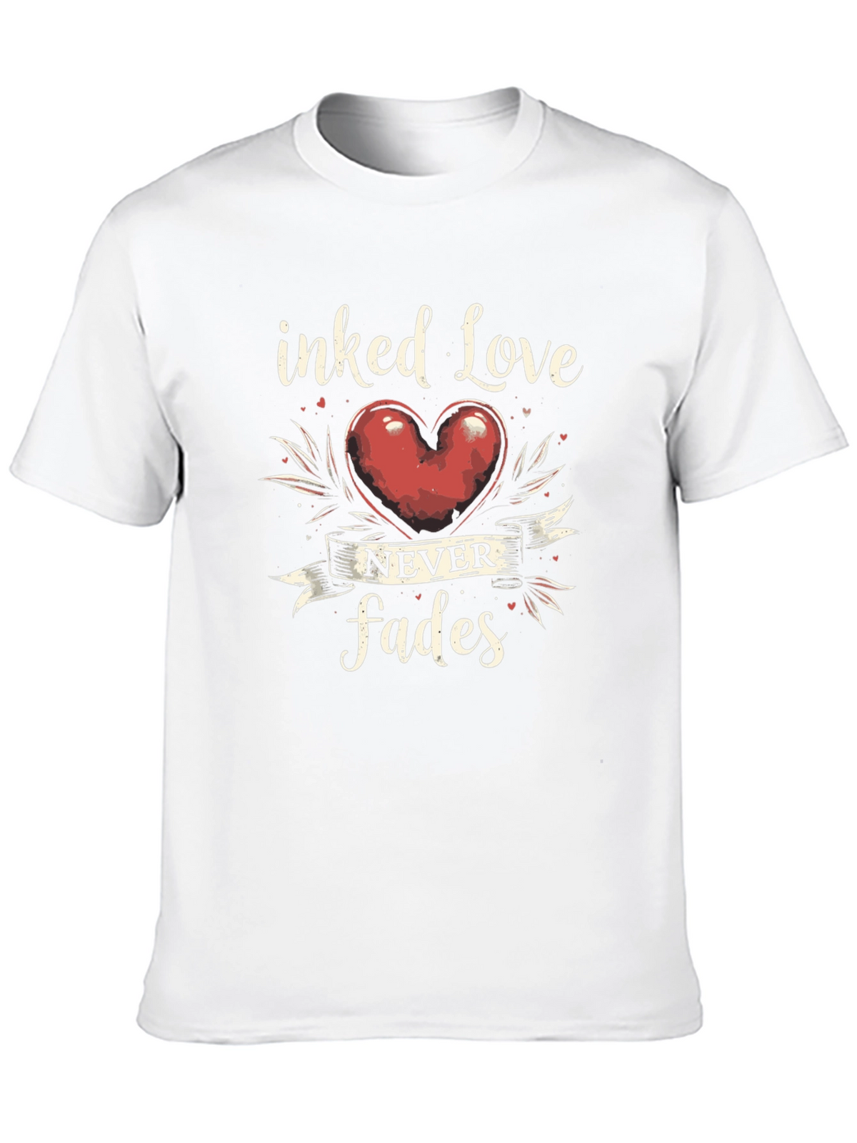 Inked Love Never Fades Graphic T-Shirt