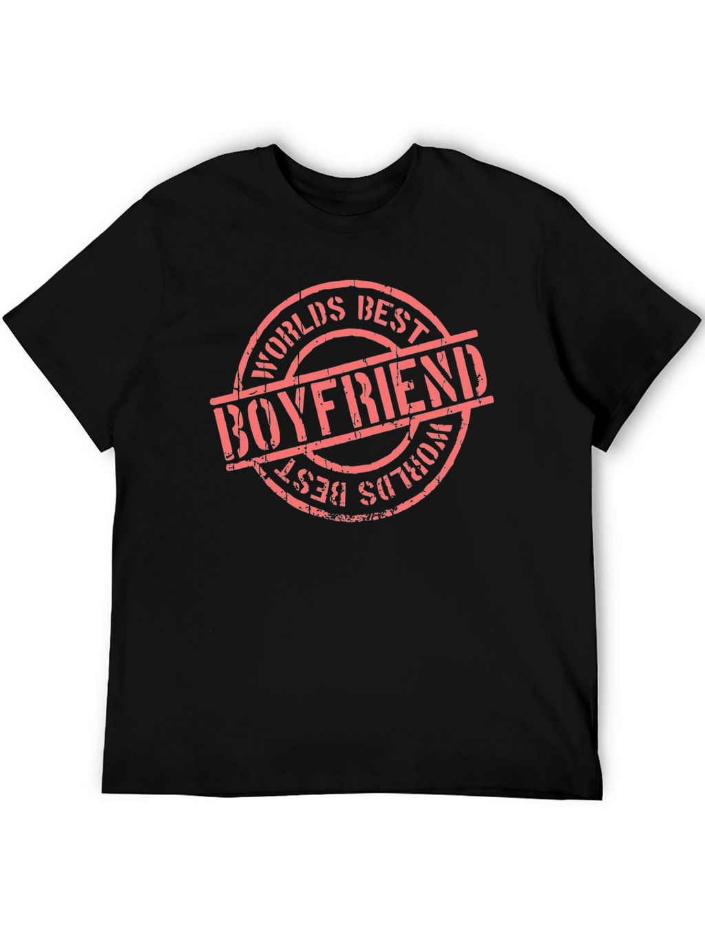 Worlds Best Boyfriend Graphic Tee - Black