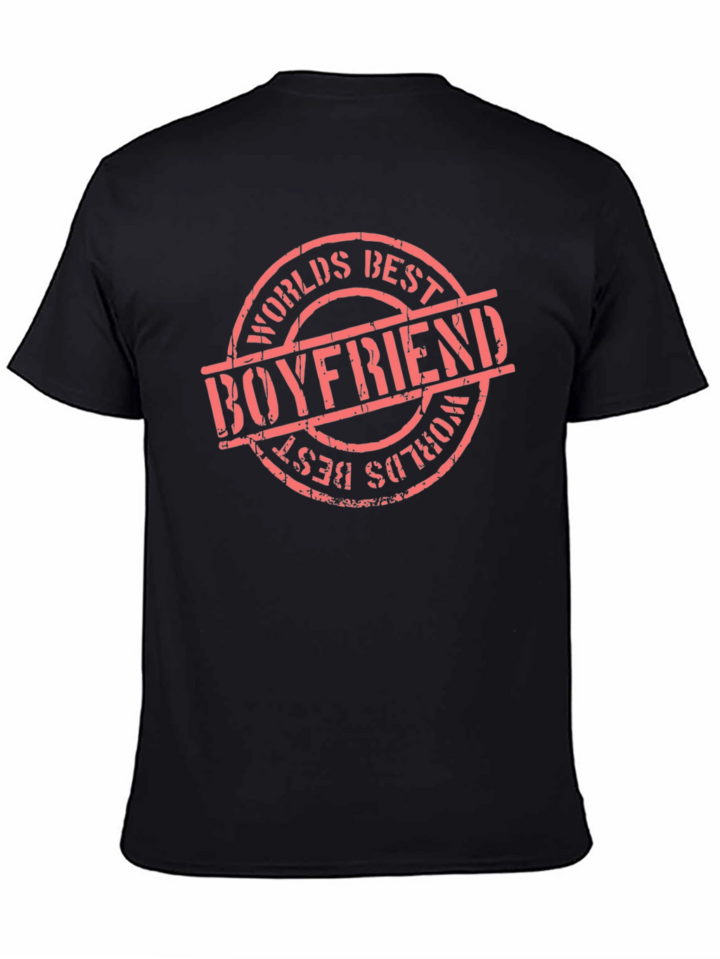 Worlds Best Boyfriend Graphic Tee - Black