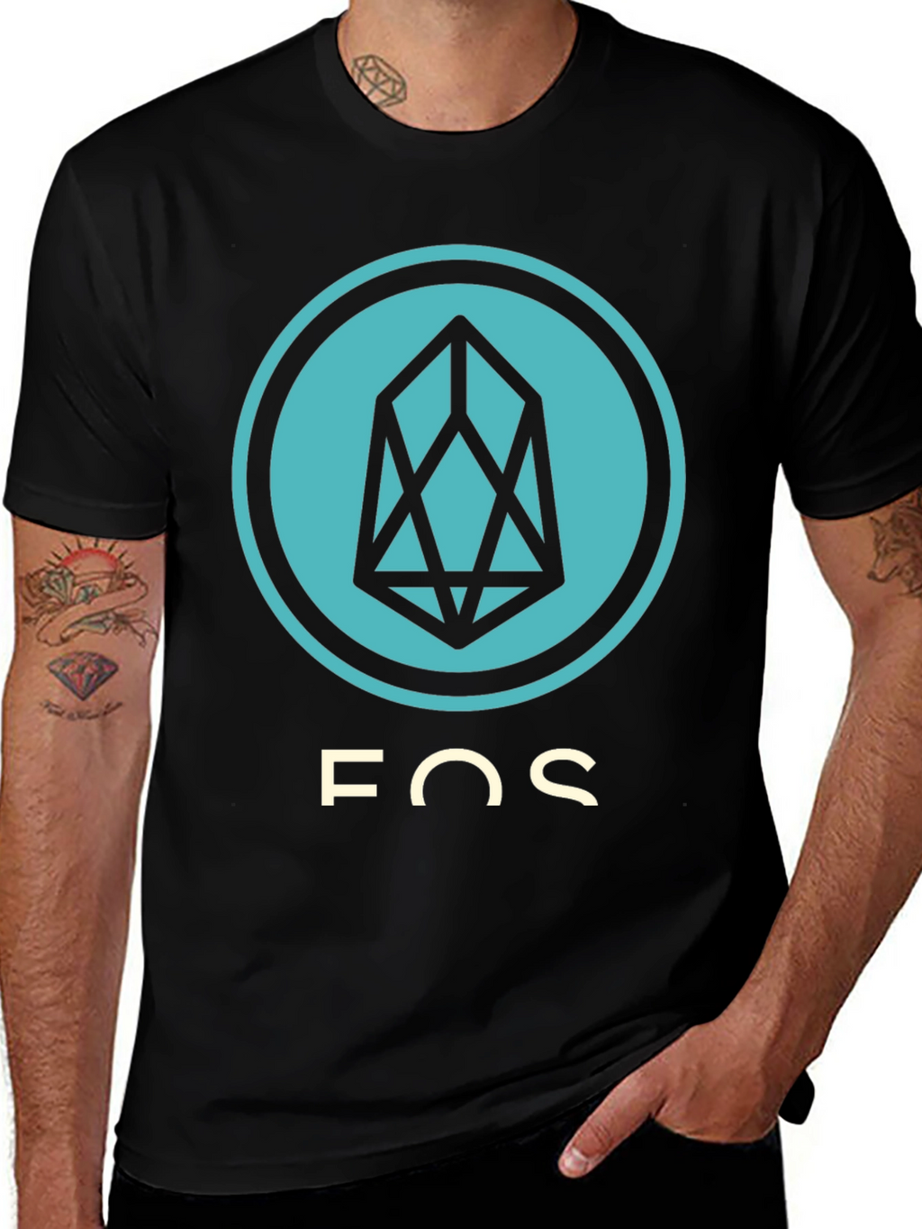 EOS Cryptocurrency T-Shirt - Stylish Crypto Tee