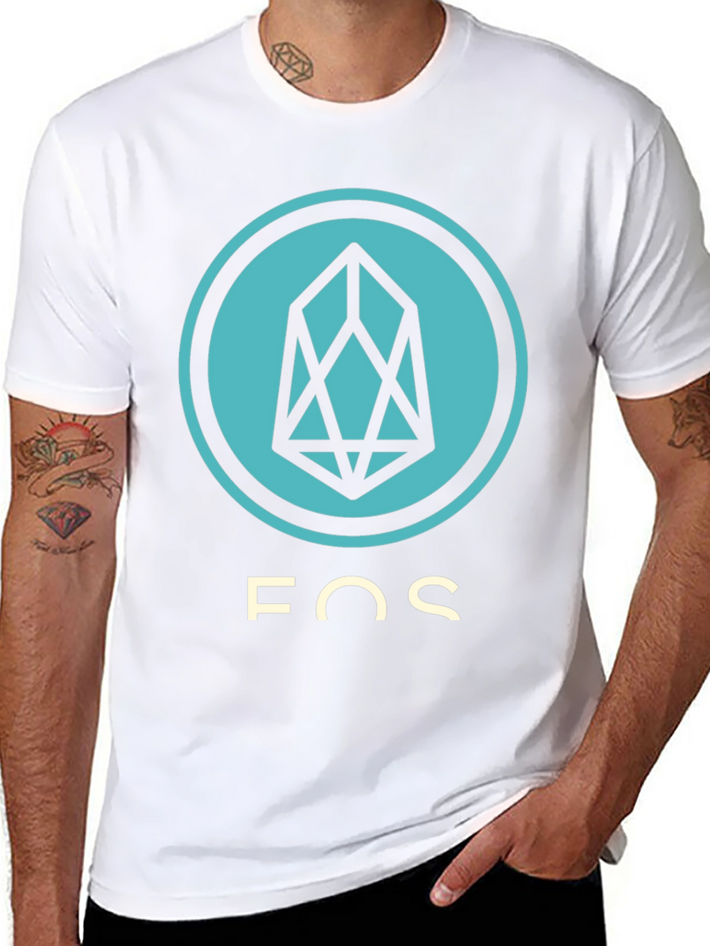 EOS Cryptocurrency T-Shirt - Stylish Crypto Tee