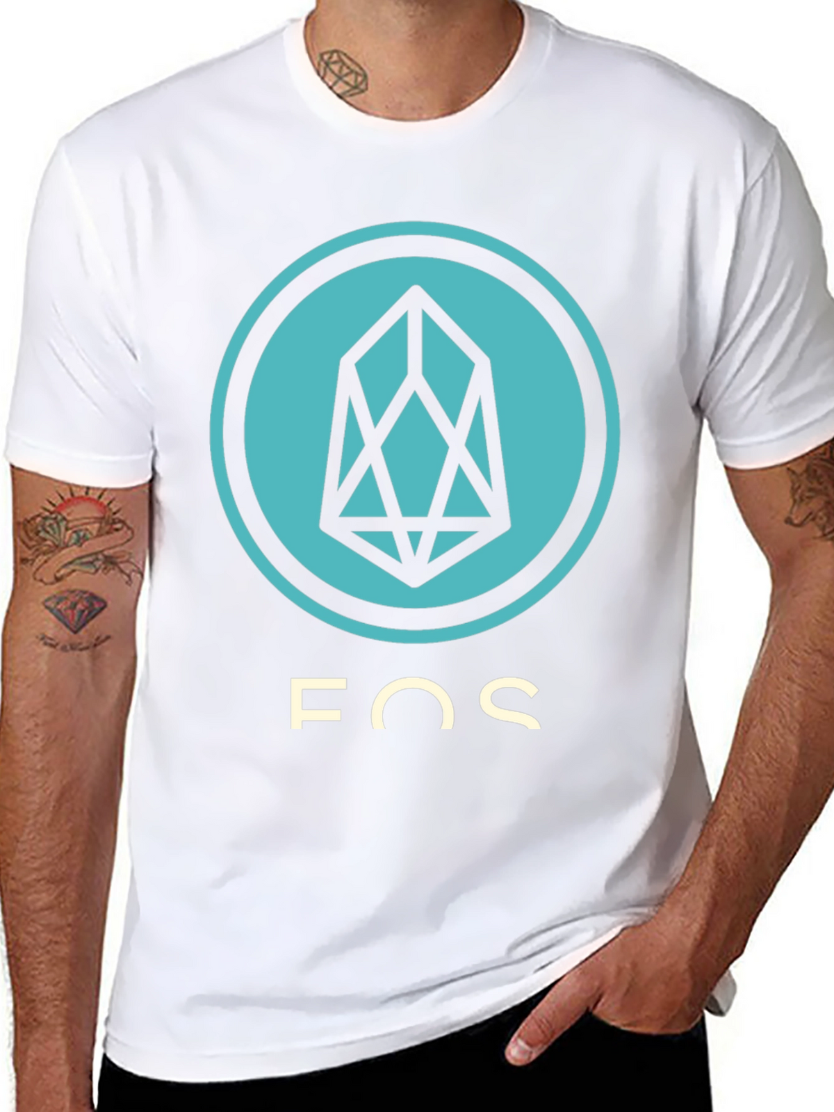 EOS Cryptocurrency T-Shirt - Stylish Crypto Tee
