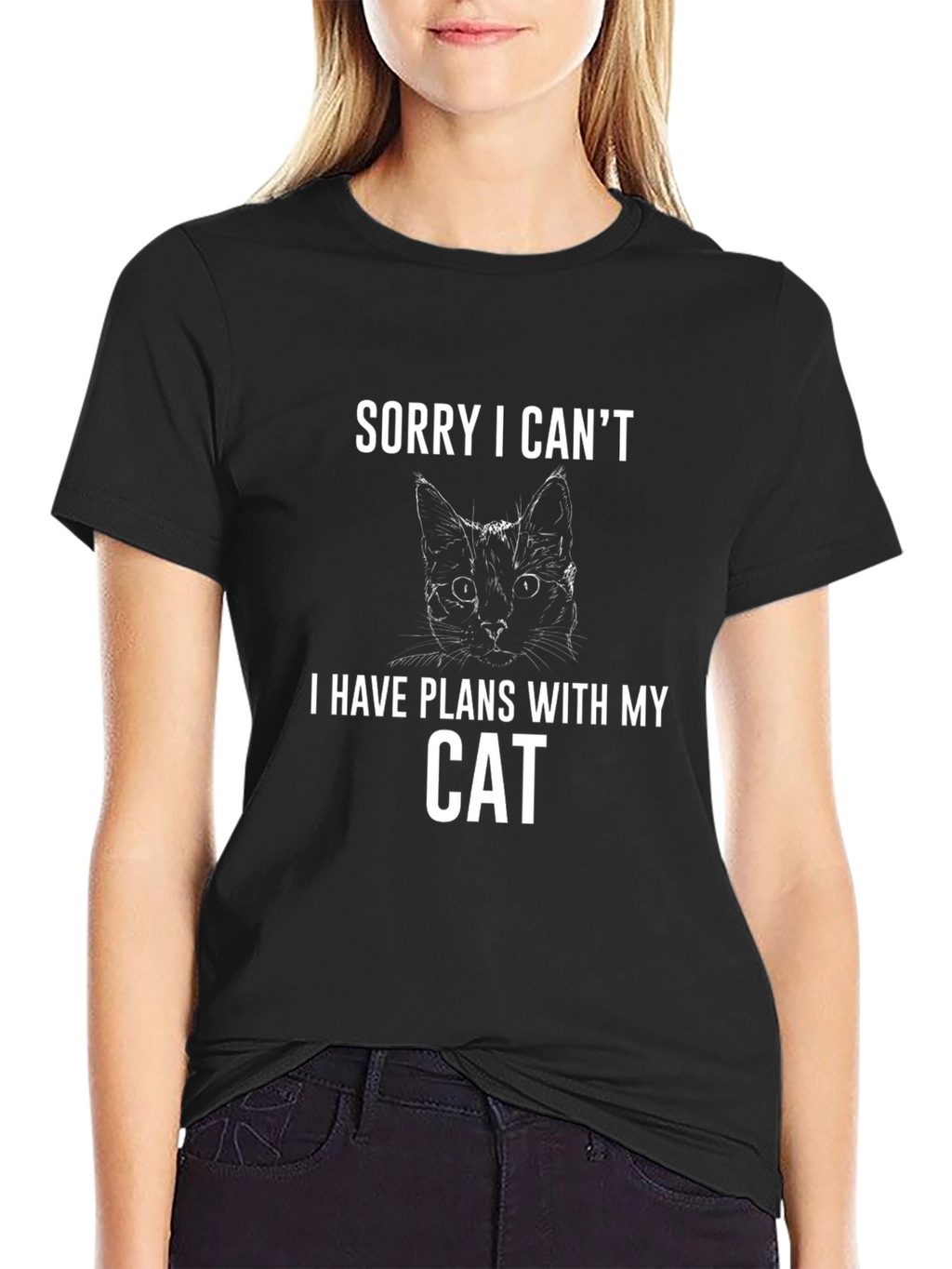Sorry I Cant Cat T-Shirt