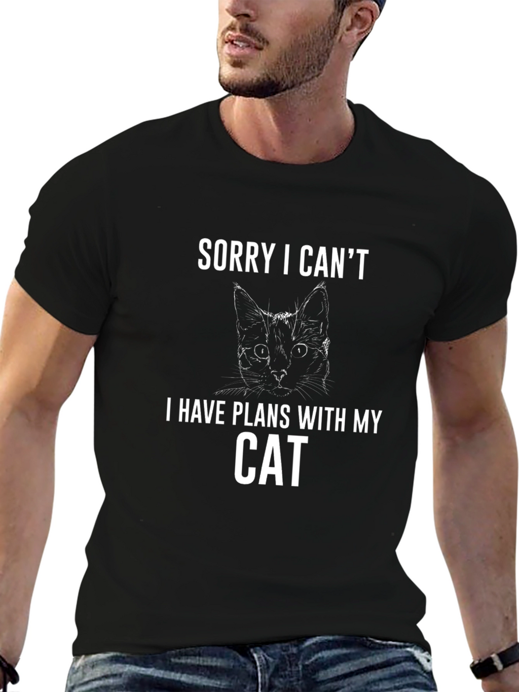 Sorry I Cant Cat T-Shirt