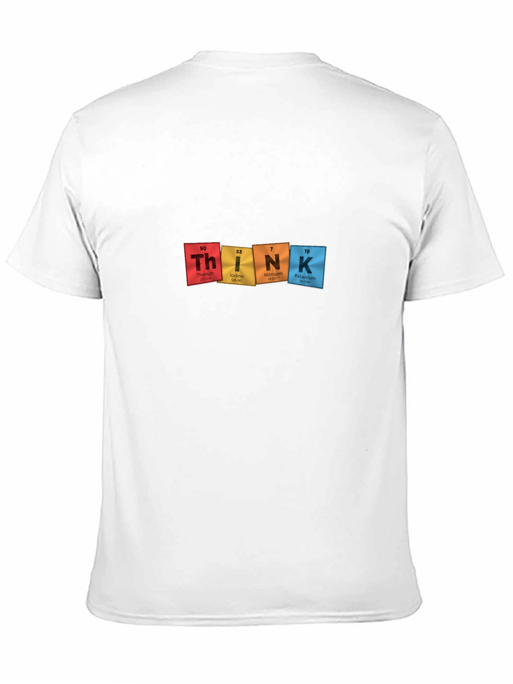Periodic Table THINK Black T-Shirt - Science Tee