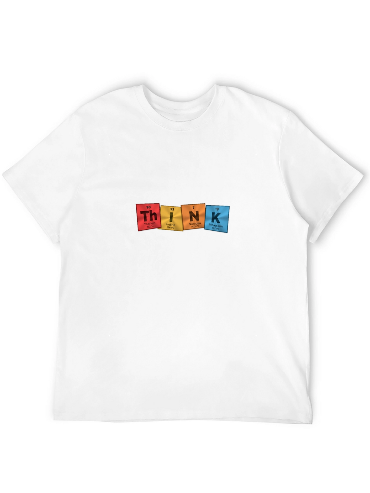 Periodic Table THINK Black T-Shirt - Science Tee