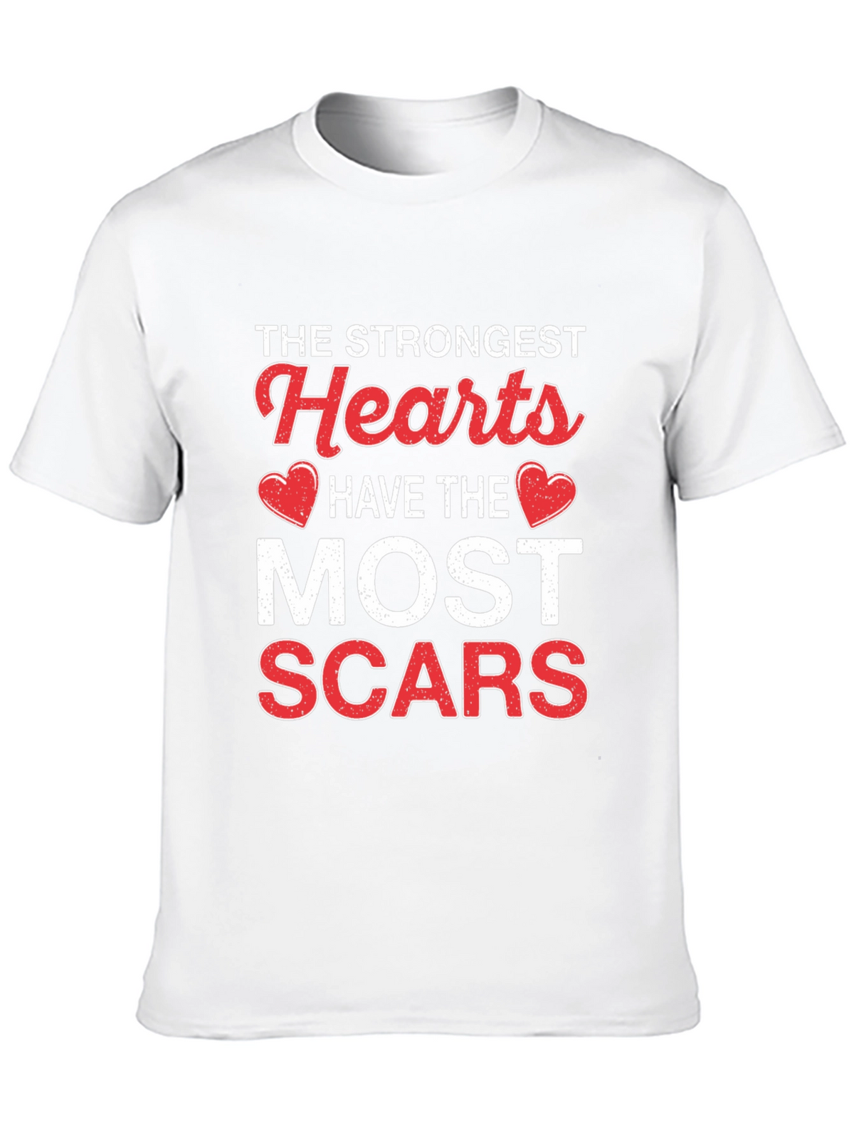 Strongest Hearts Scars Graphic Tee