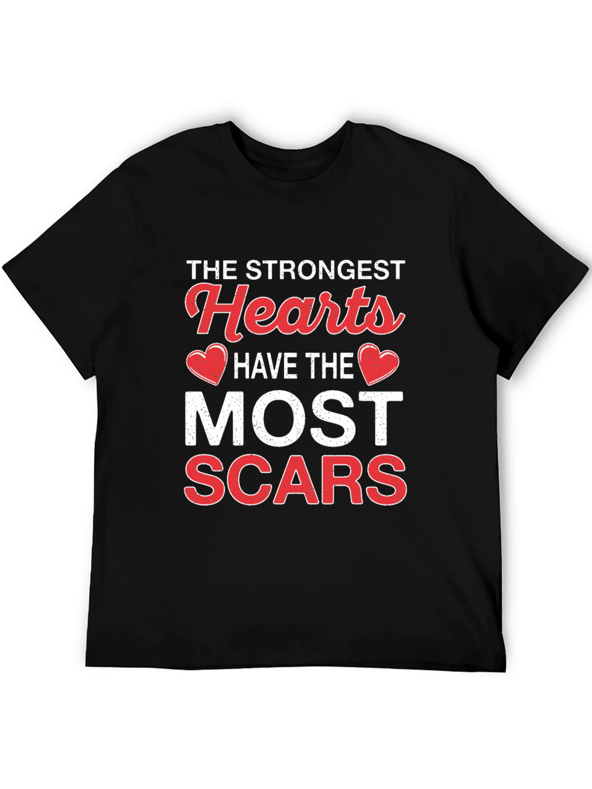 Strongest Hearts Scars Graphic Tee
