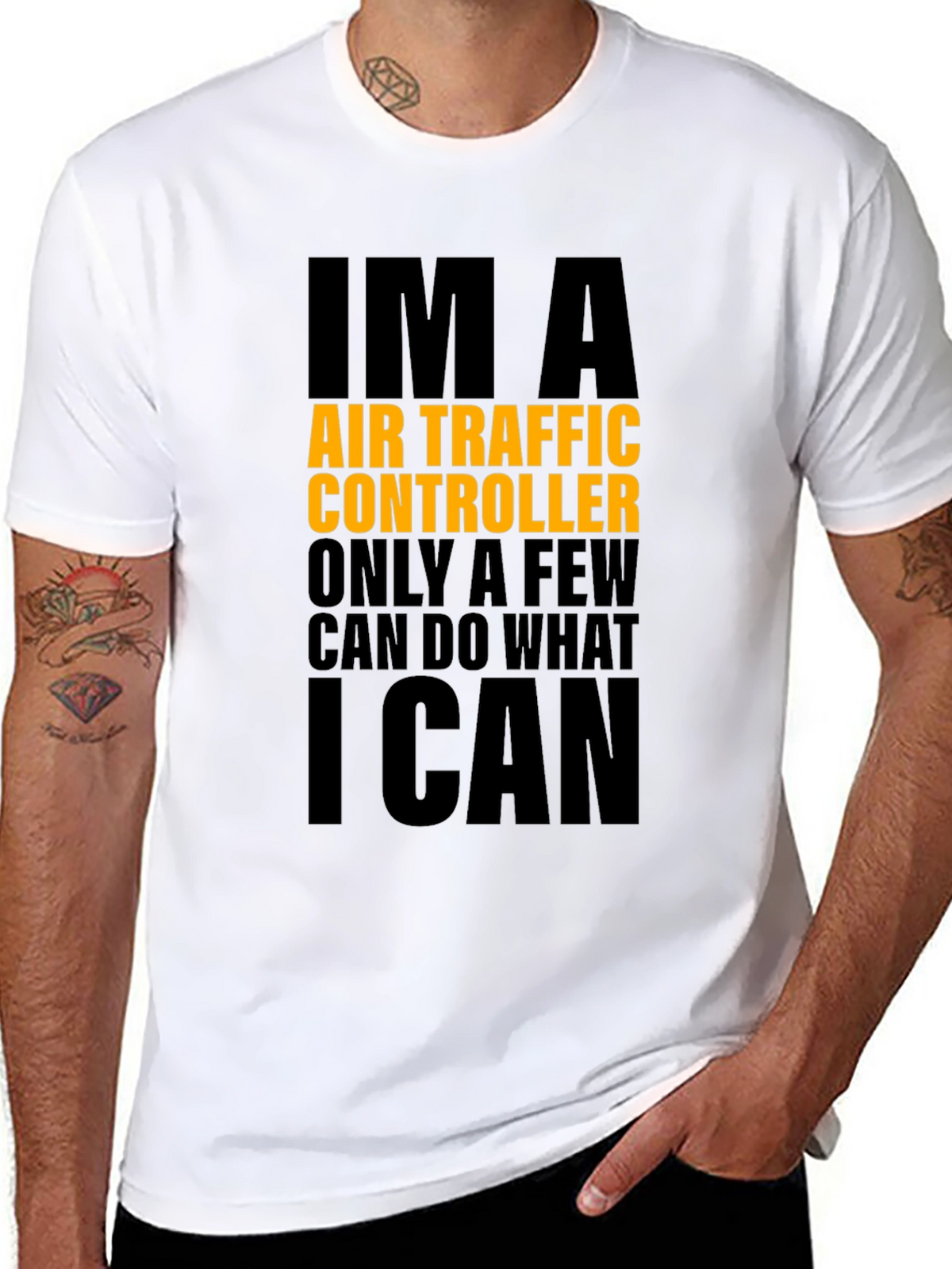 Air Traffic Controller Tee - Black