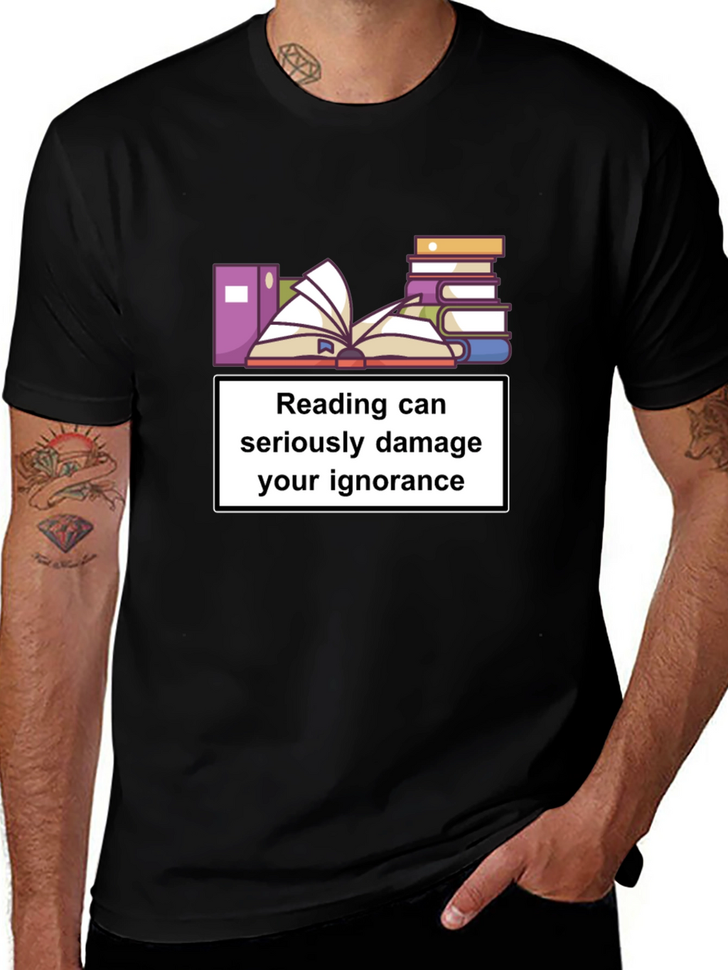 Reading Ignorance Humor T-Shirt