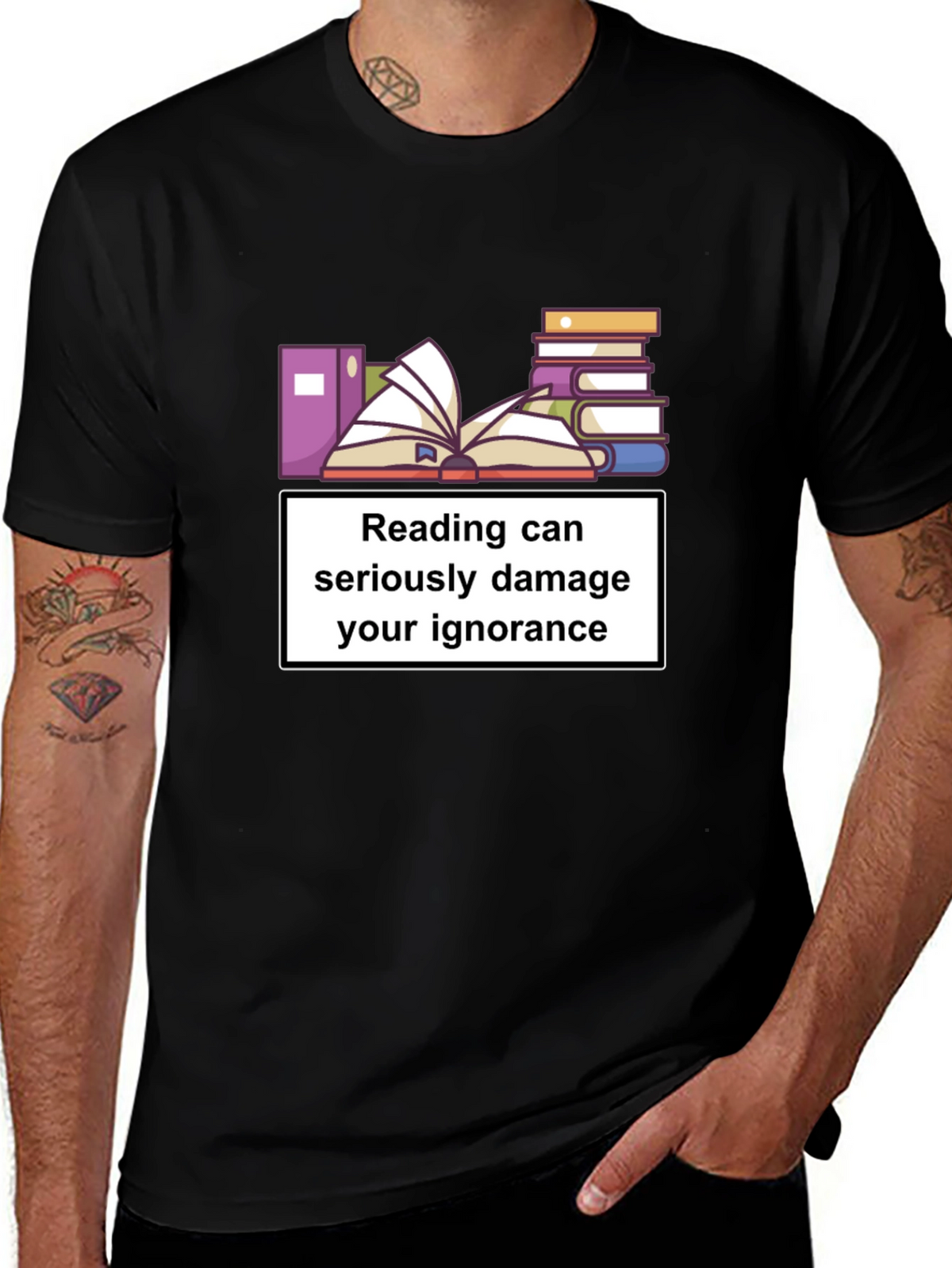 Reading Ignorance Humor T-Shirt