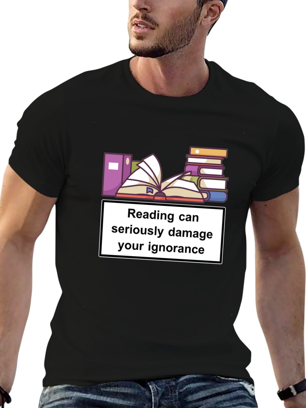 Reading Ignorance Humor T-Shirt