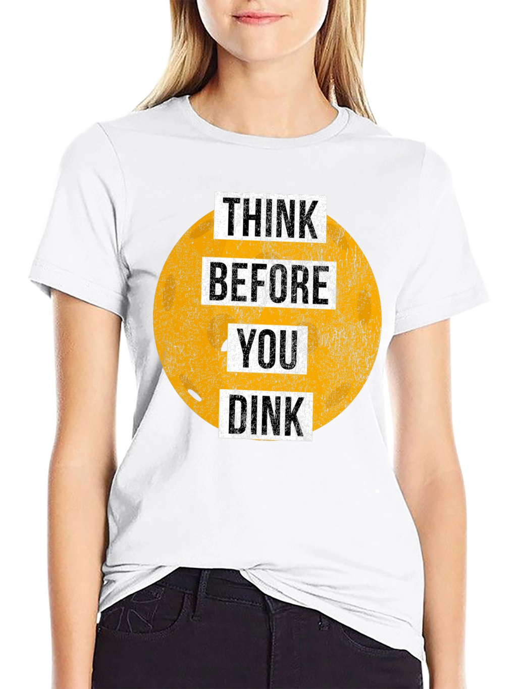 Think Before You Dink Graphic Tee