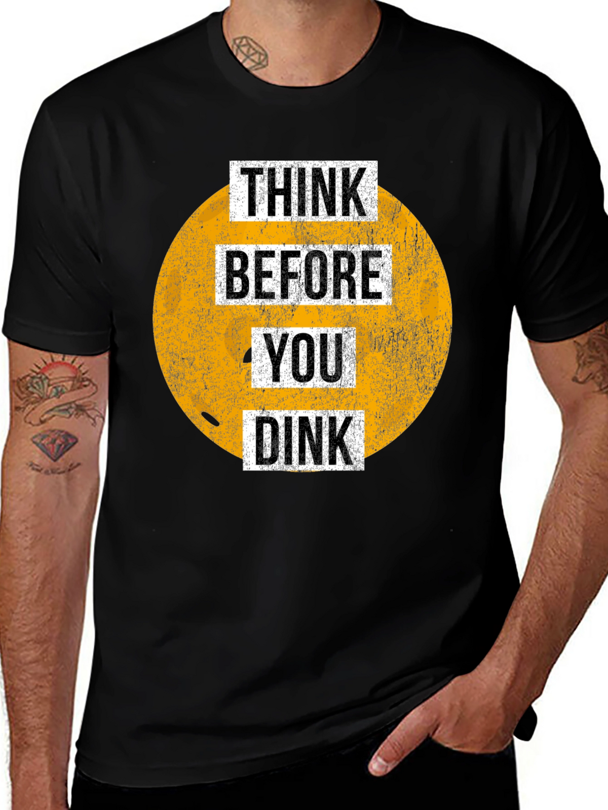 Think Before You Dink Graphic Tee