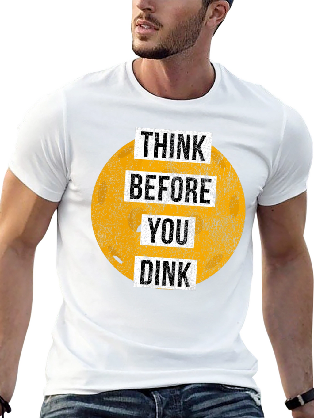 Think Before You Dink Graphic Tee