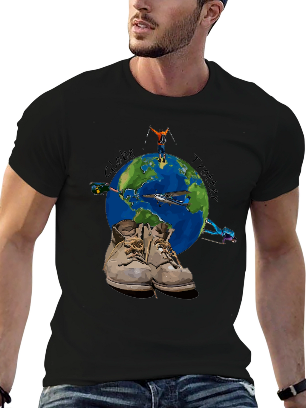 Globe Trotter Graphic Tee - Adventure Awaits!