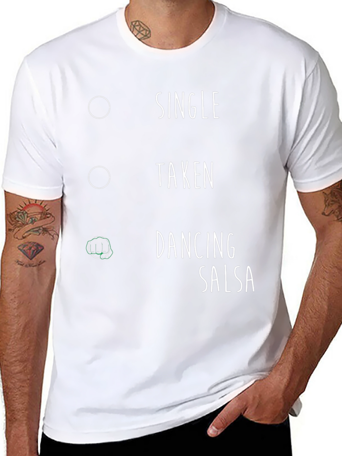 Funny Salsa Dancing Single Taken T-Shirt