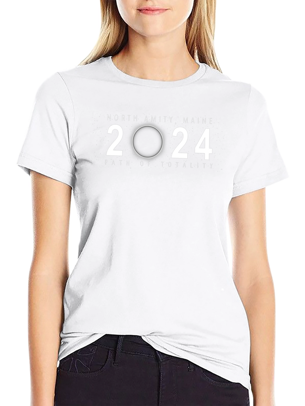 North Amity Maine 2024 Eclipse T-Shirt