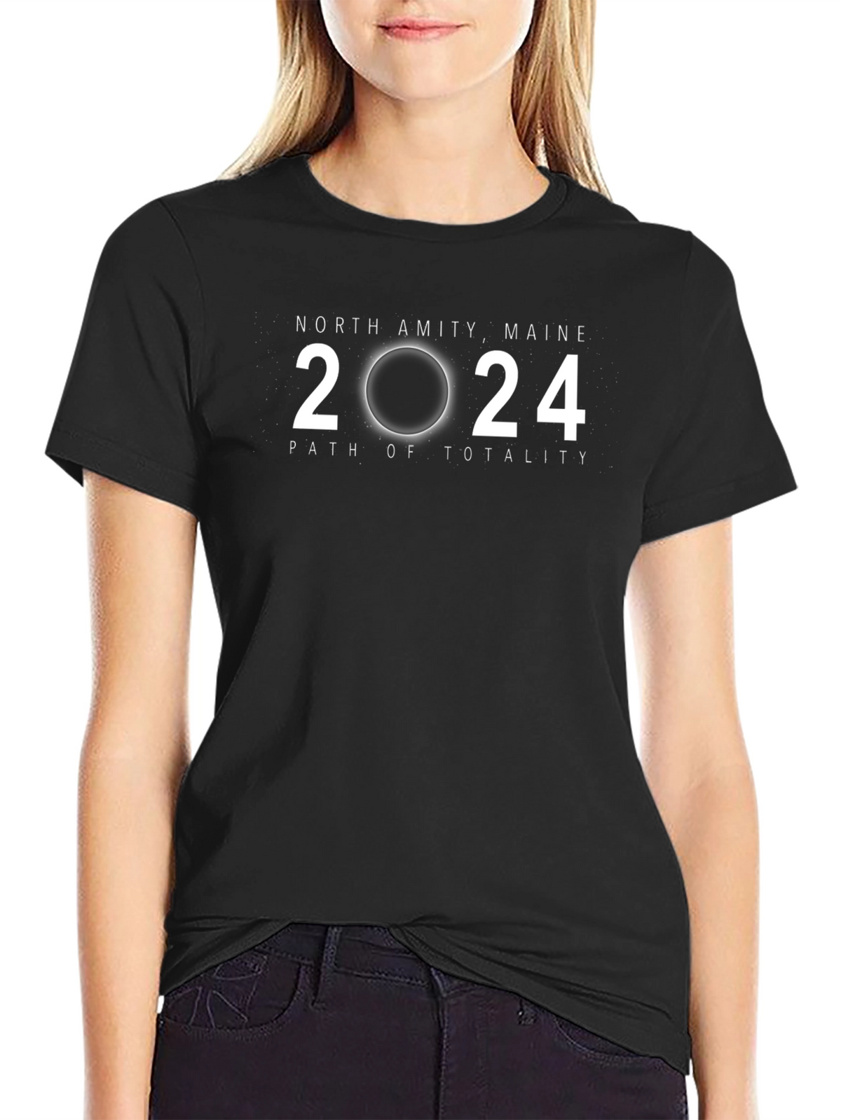 North Amity Maine 2024 Eclipse T-Shirt