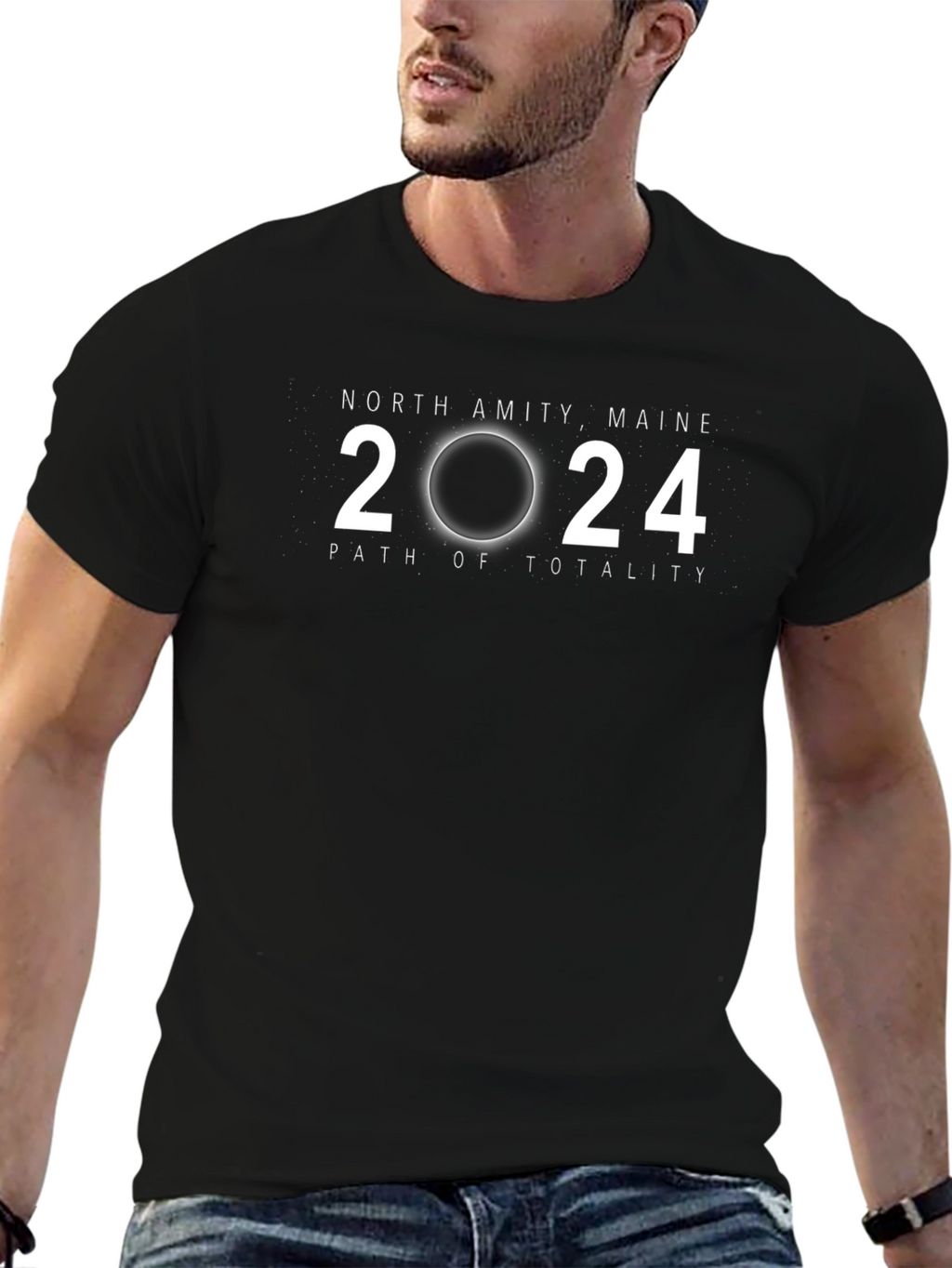 North Amity Maine 2024 Eclipse T-Shirt
