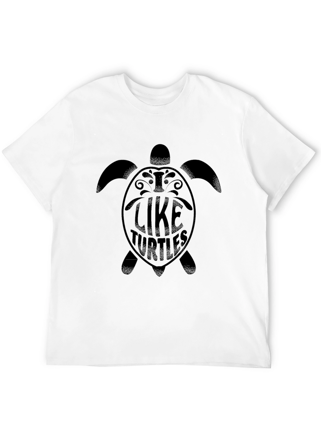 Black Turtle Graphic Tee - Like Turtles