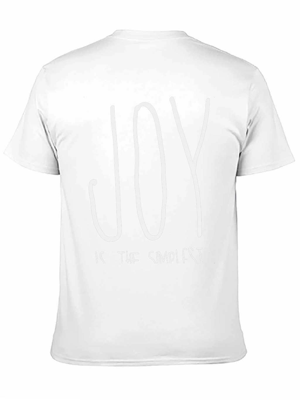 Joy is the Simplest Black T-Shirt