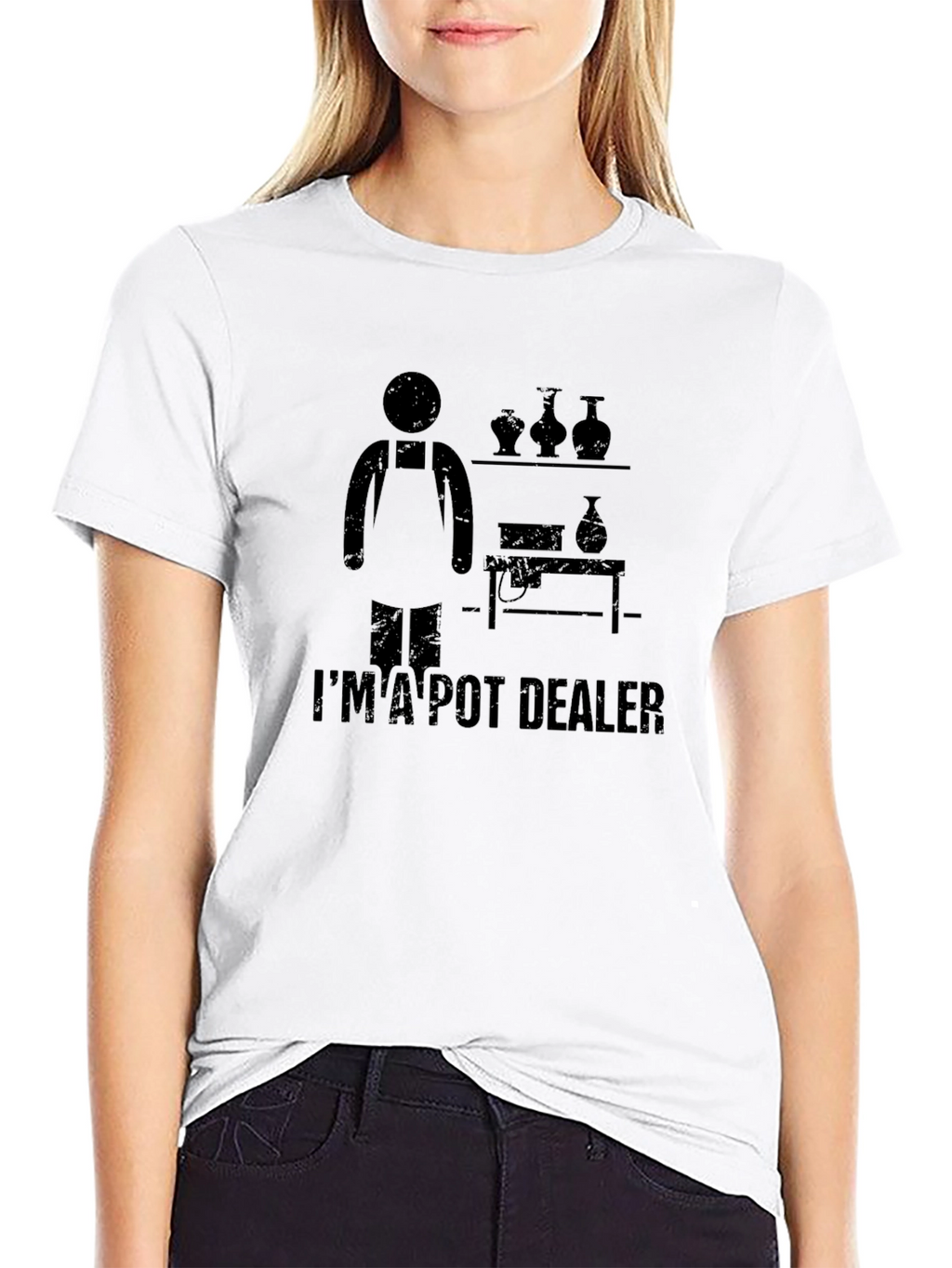 Im A Pot Dealer Funny Pottery T-Shirt