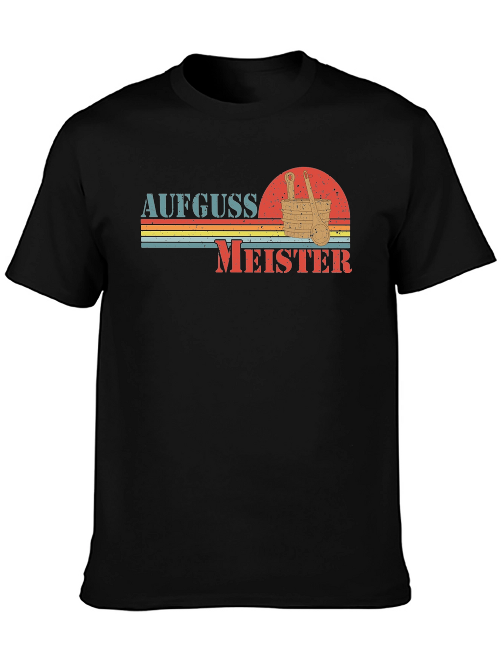 Aufguss Meister Sauna Retro T-Shirt