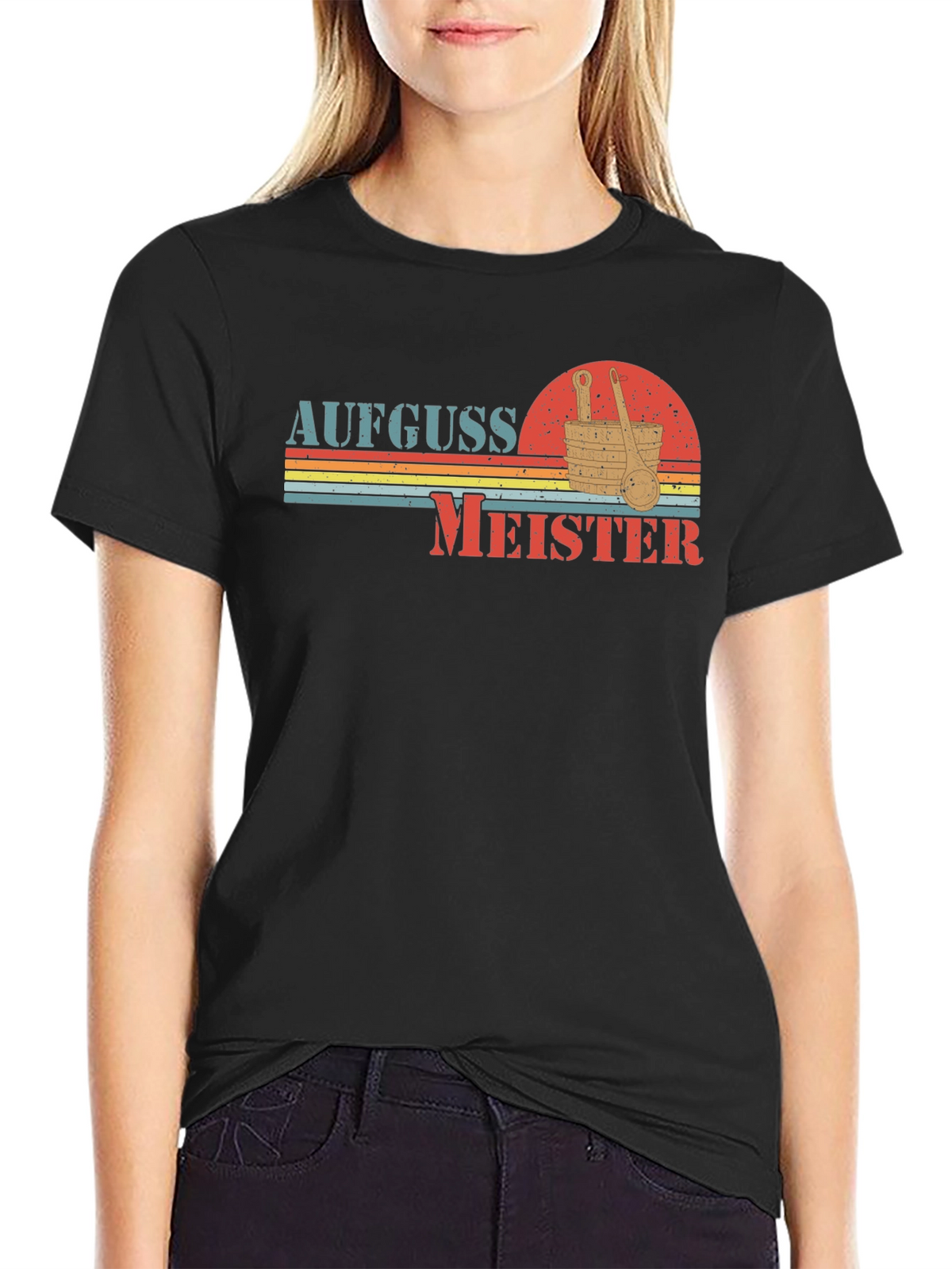 Aufguss Meister Sauna Retro T-Shirt