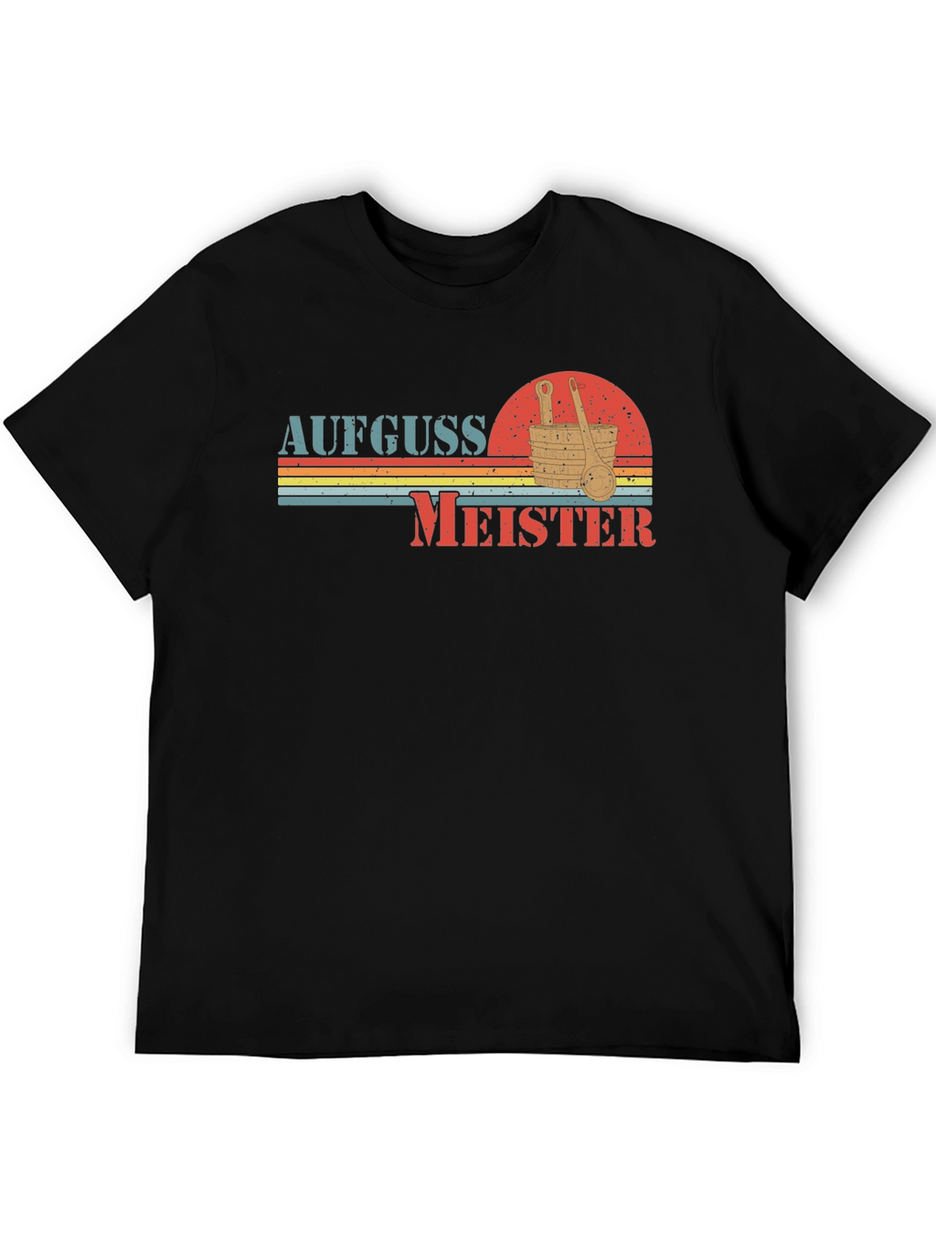 Aufguss Meister Sauna Retro T-Shirt