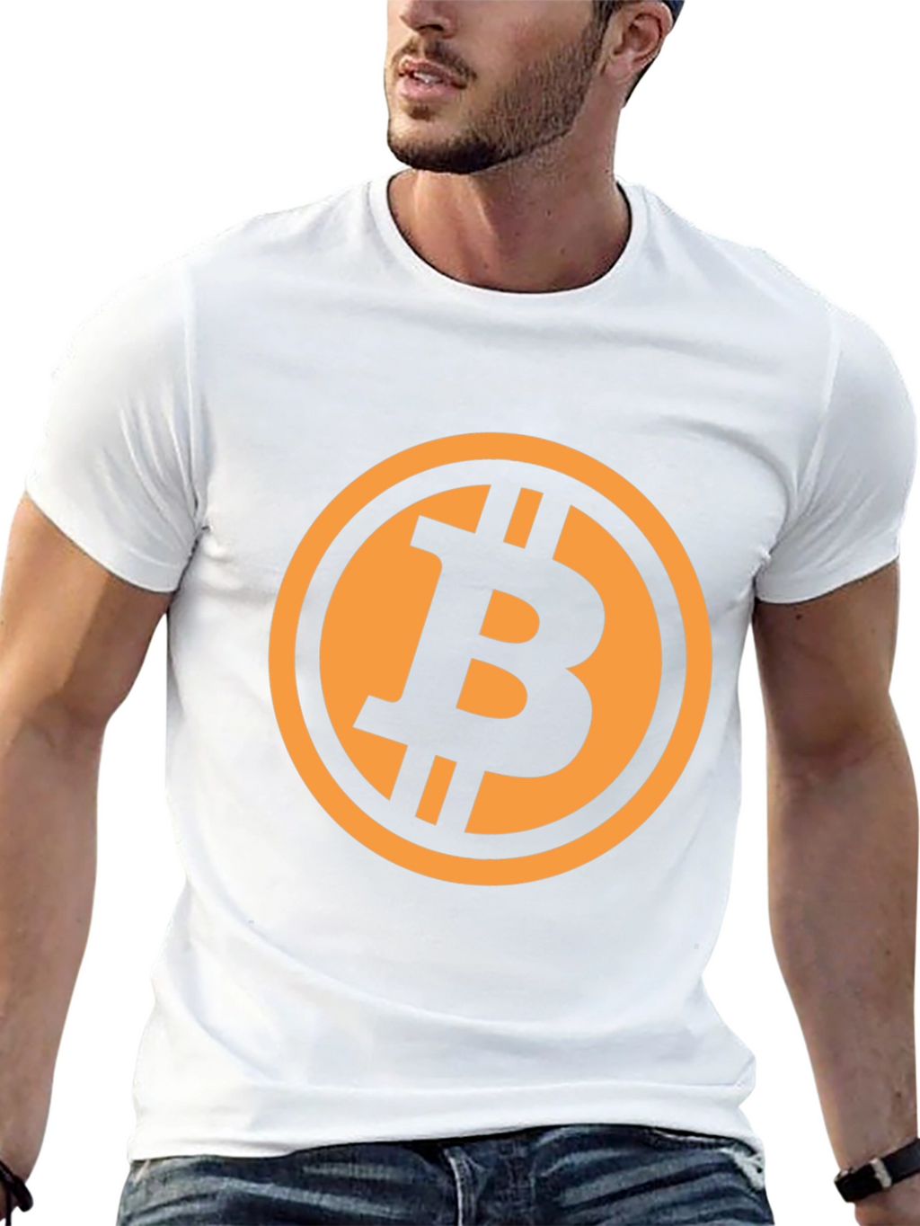 Bitcoin Symbol T-Shirt - Crypto Currency Tee