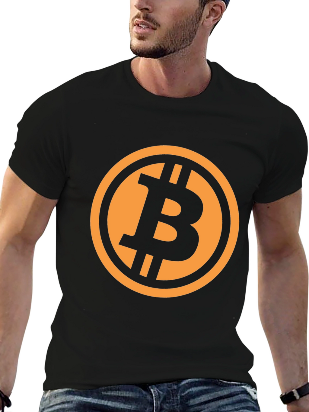 Bitcoin Symbol T-Shirt - Crypto Currency Tee