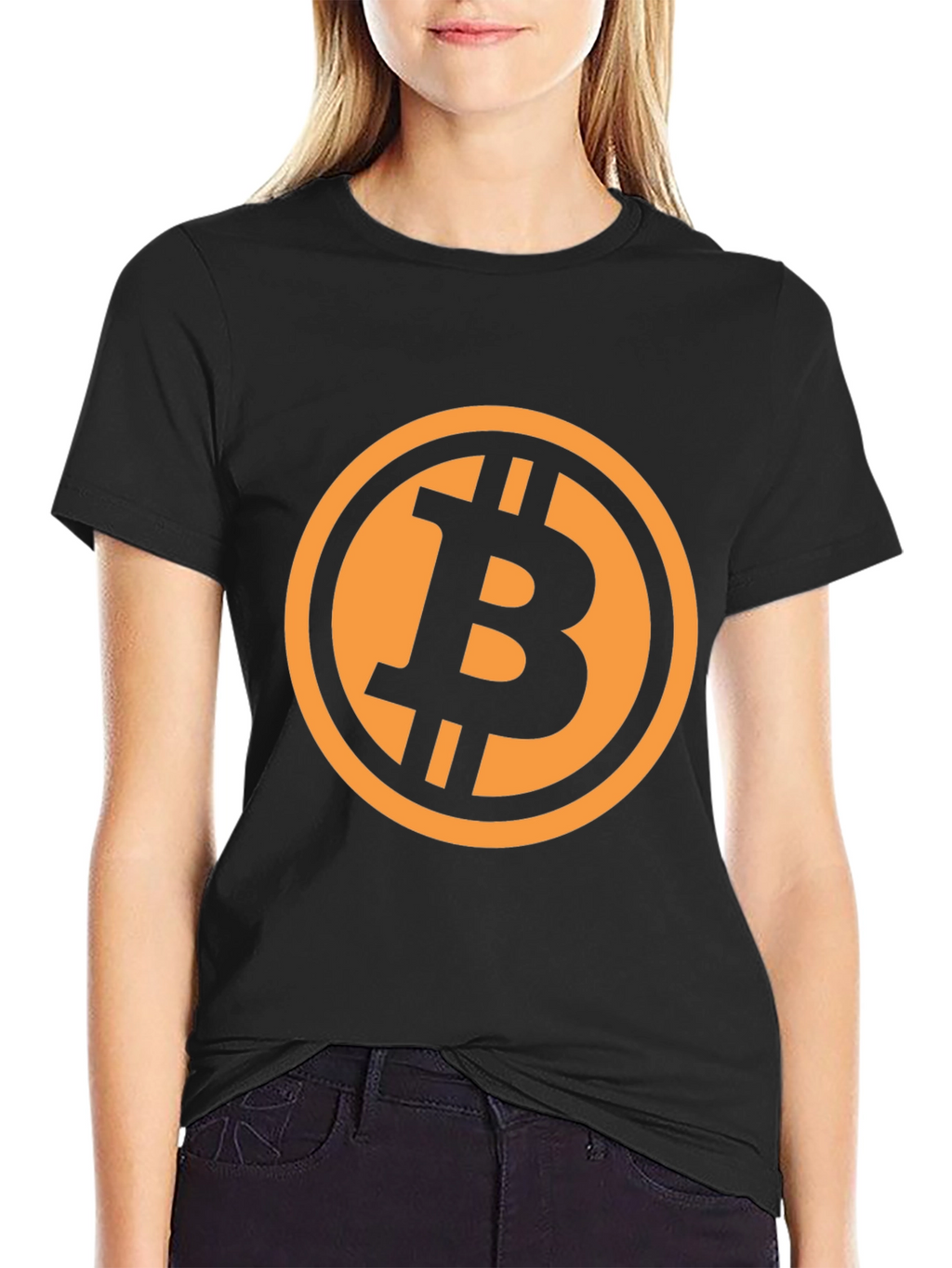 Bitcoin Symbol T-Shirt - Crypto Currency Tee