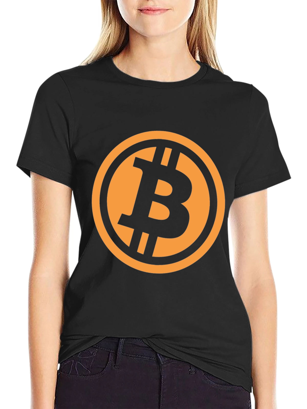 Bitcoin Symbol T-Shirt - Crypto Currency Tee