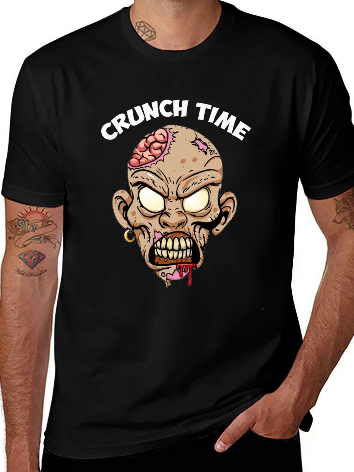 Crunch Time Zombie T-Shirt