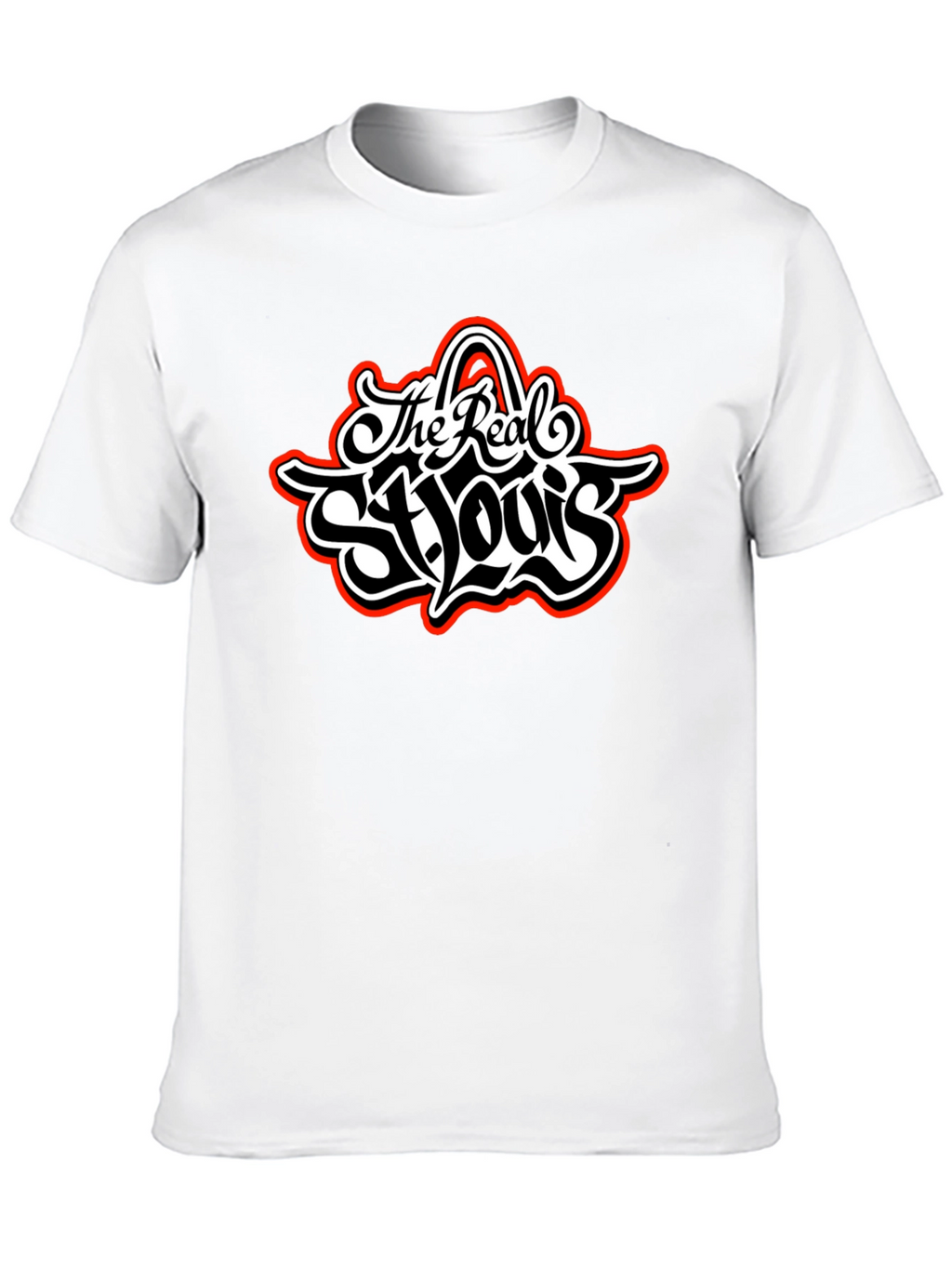 The Real St. Louis Black Graphic Tee