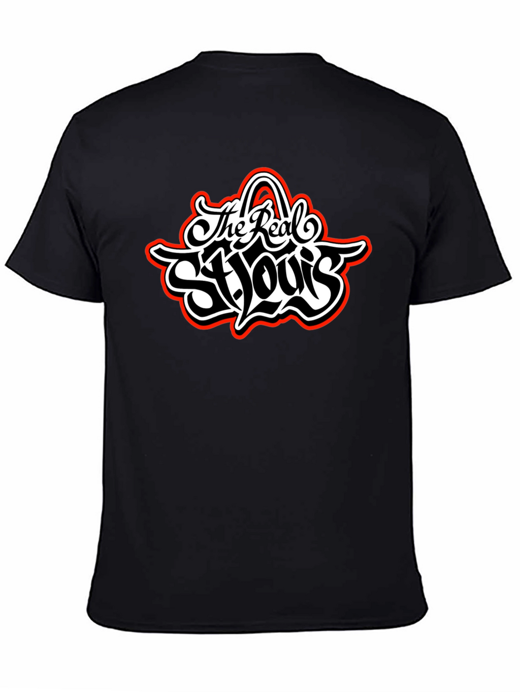 The Real St. Louis Black Graphic Tee