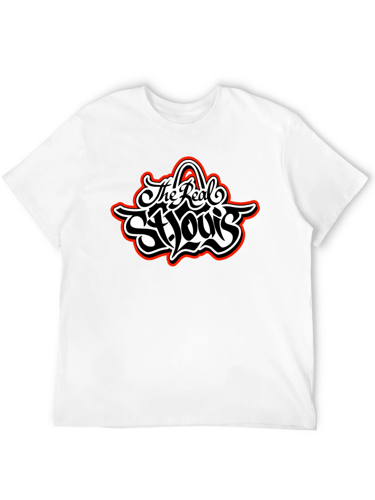 The Real St. Louis Black Graphic Tee