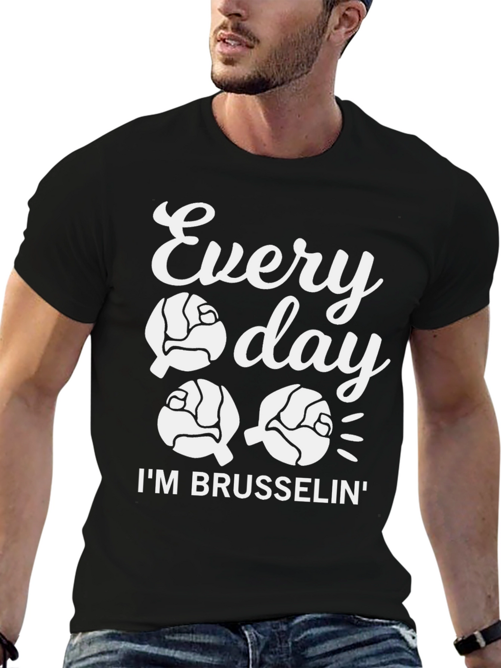 Everyday Im Brusselsin Graphic Tee