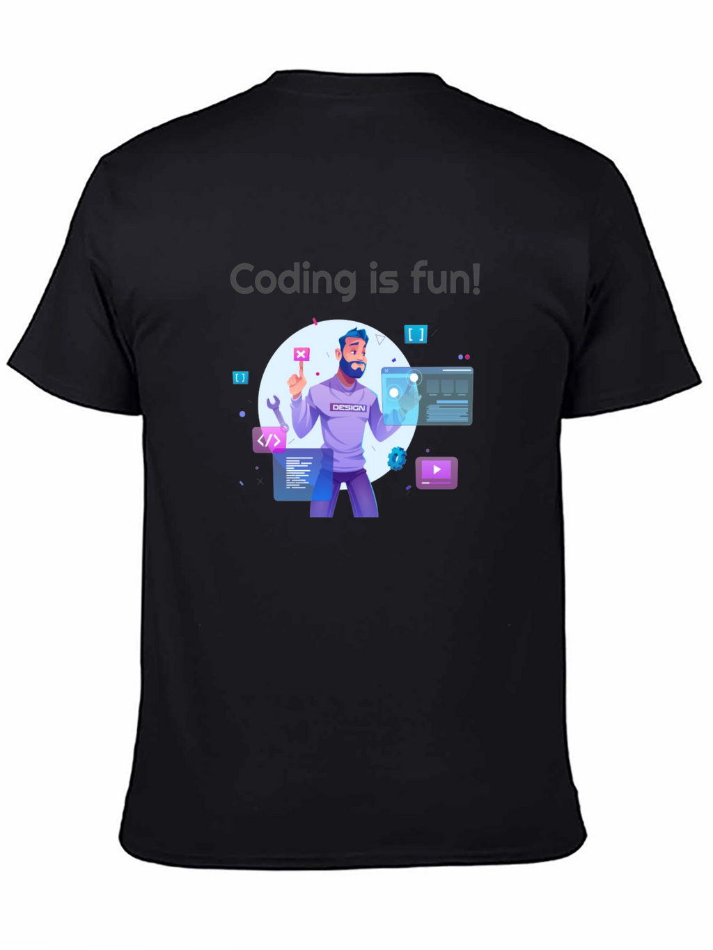 Coding is Fun T-Shirt - Programmer Design Tee