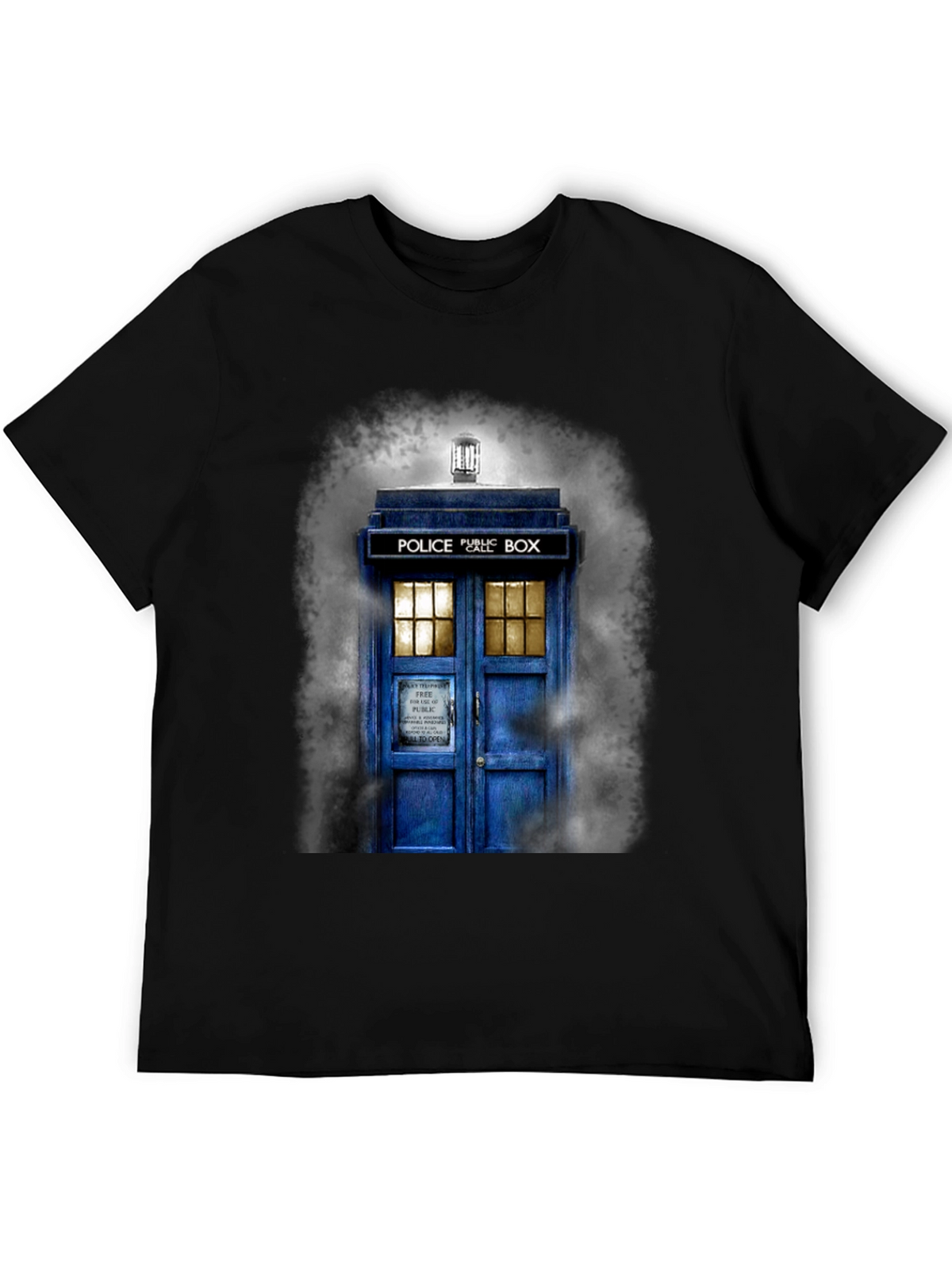 Dr. Who Tardis Graphic T-Shirt