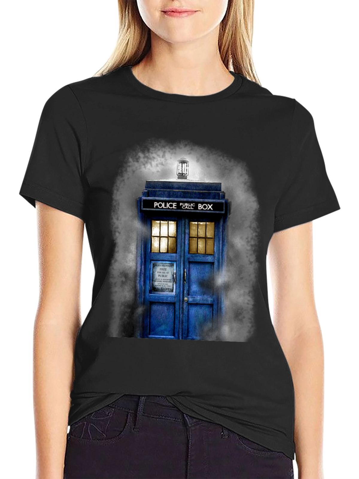 Dr. Who Tardis Graphic T-Shirt