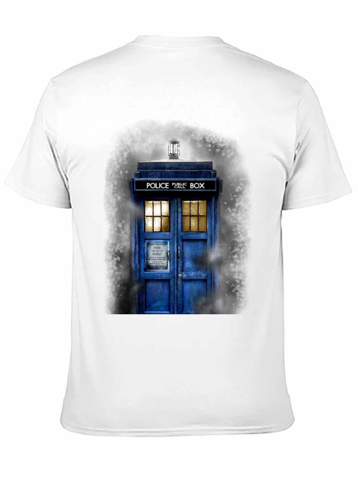 Dr. Who Tardis Graphic T-Shirt