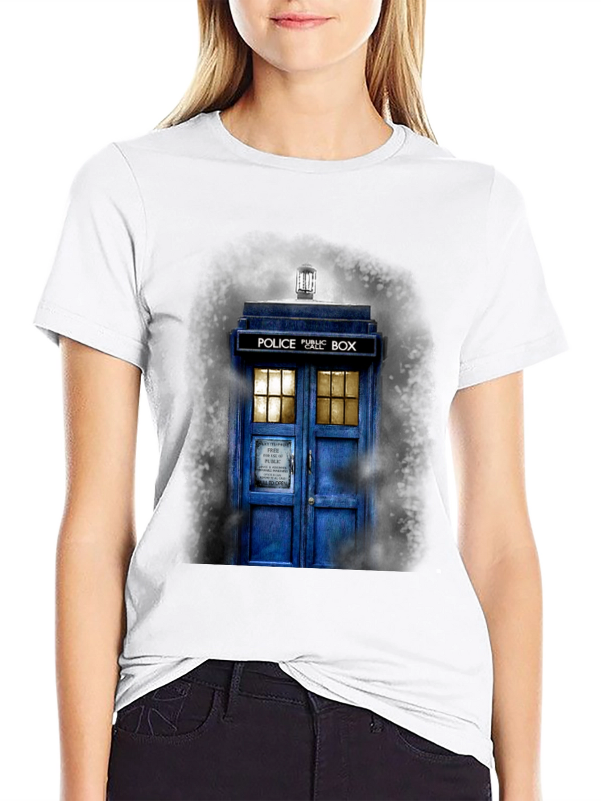 Dr. Who Tardis Graphic T-Shirt