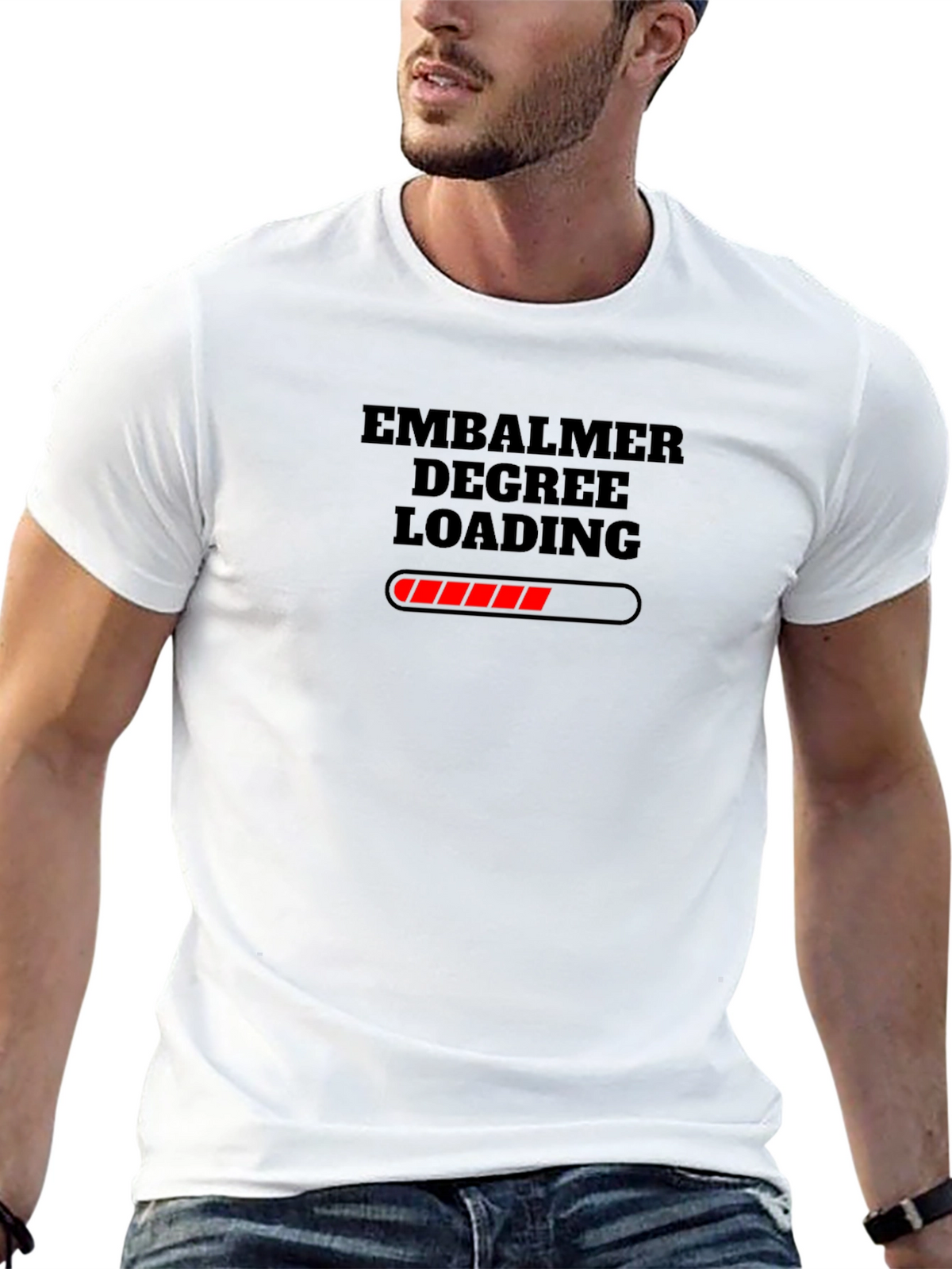 Embalmer Degree Loading Funny T-Shirt