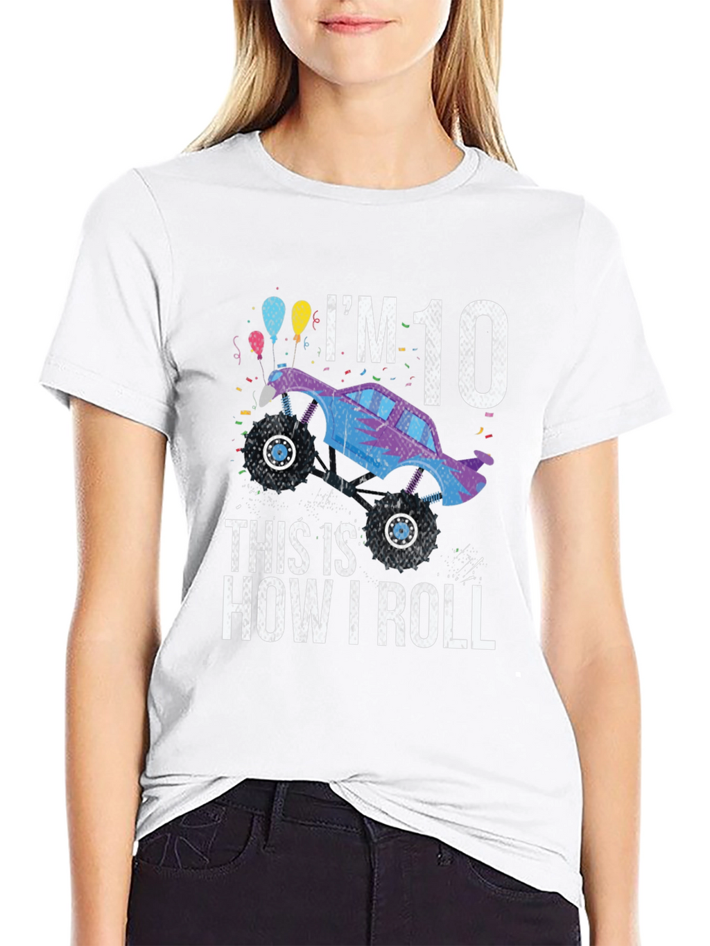 Im 10 Monster Truck Birthday T-Shirt